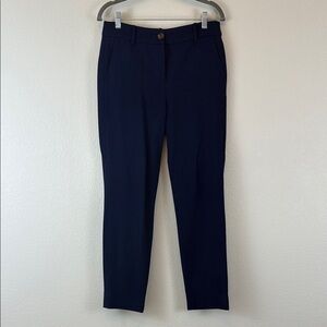 J. Crew Blue Dress Pants with Tapered Fit Size 2